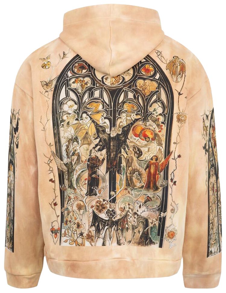 Who Decides War Gleaming Hooded Pullover Tan