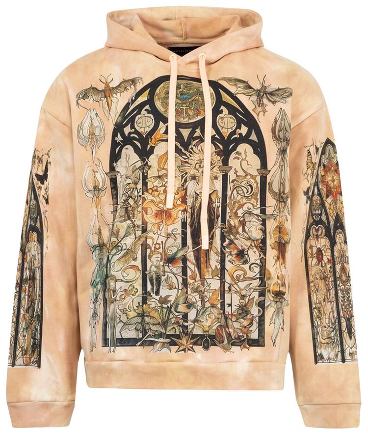 Who Decides War Gleaming Hooded Pullover Tan