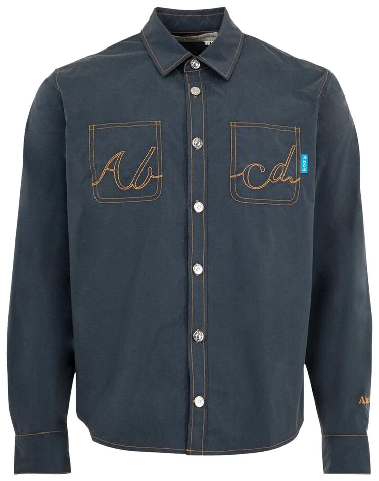 Advisory Board Crystals Hyper Lightweight Nylon Ripstop Shirt Blue