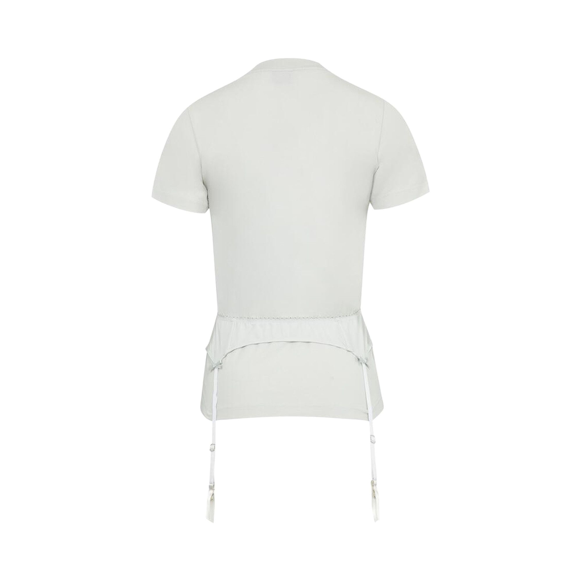 Buy Balenciaga Lingerie T-Shirt 'Dirty White' - 828869 TNVB2
