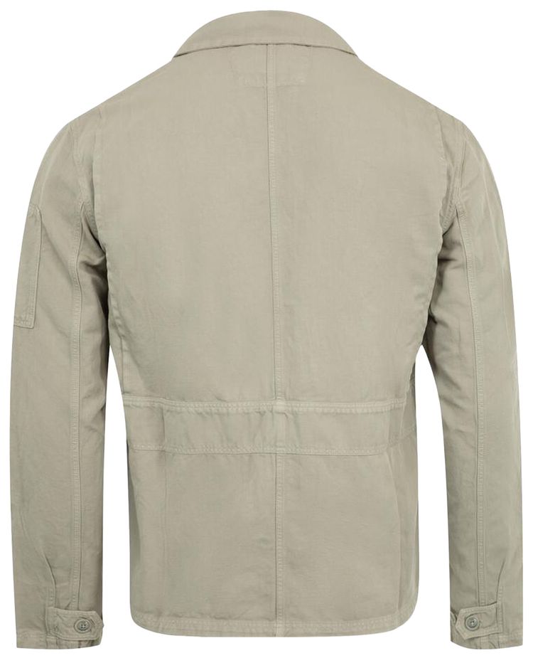 CP Company Full Zip Overshirt Vintage Khaki