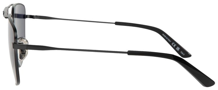 Balenciaga Tag 20 Navigator Sunglasses Matte Dark RuthBlue