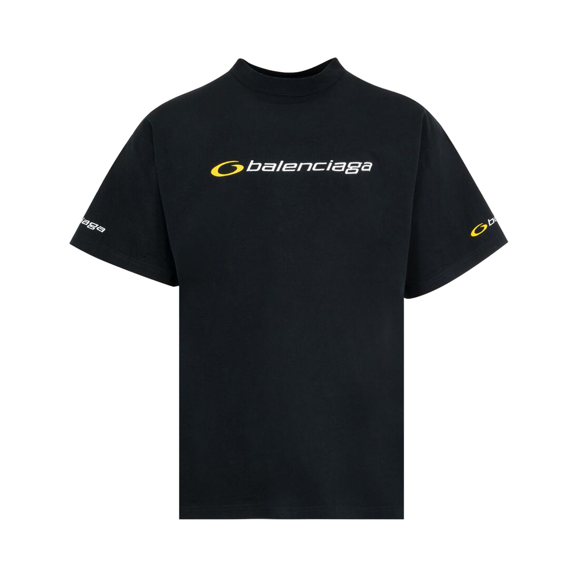 Buy Balenciaga Loop Sports Icon Oversized T-Shirt 'Faded Black