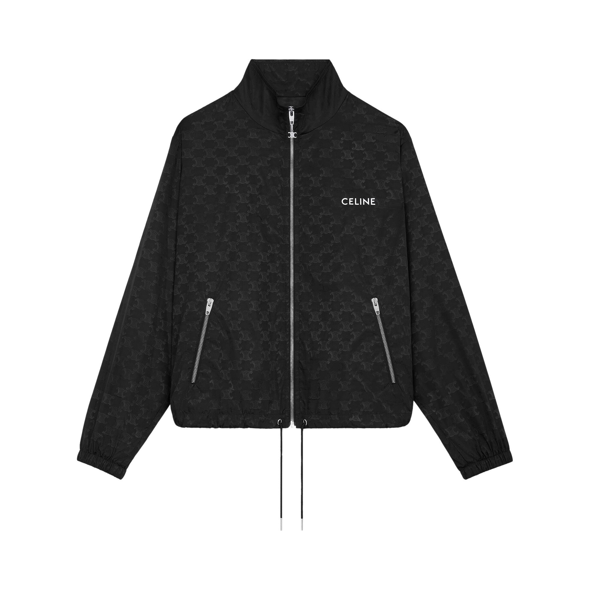 Buy CELINE Monogram Jacket 'Black' - RV0K6795W 38NO | GOAT