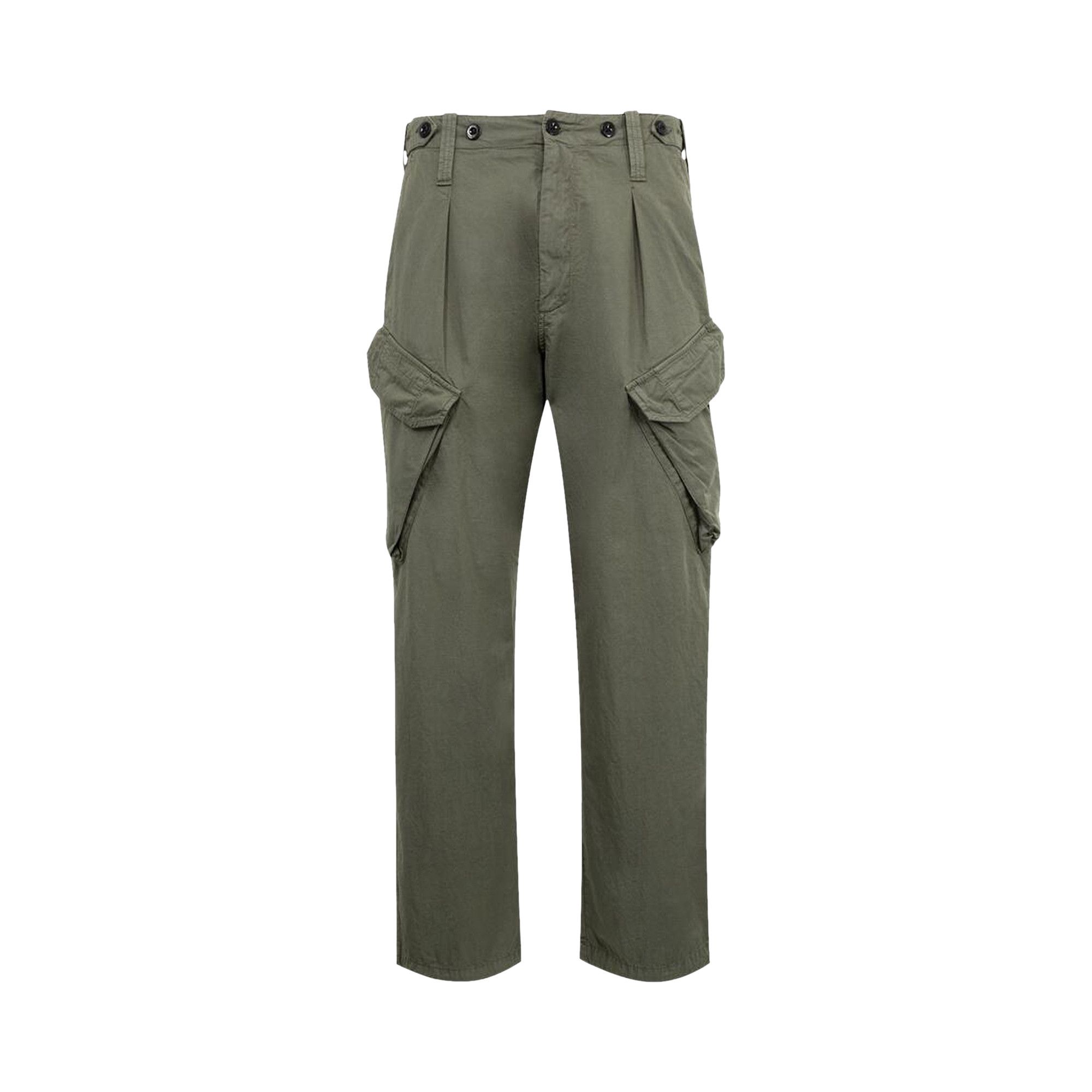 Buy C.P. Company Loose Cargo Pants 'Thyme' - 18CMPA286A