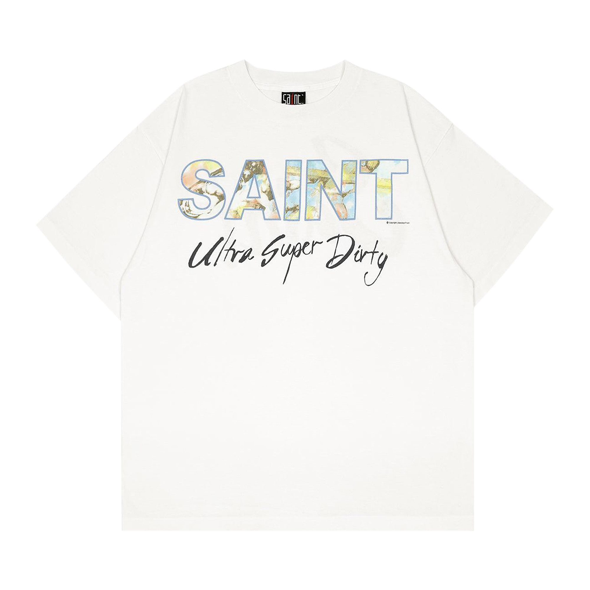 SAINT Mxxxxxx SUPERDIIRTY Tシャツ　XL Buy SAINT Mxxxxxx Short-Sleeve Super Dirty Tee 'White' - SM HR8
