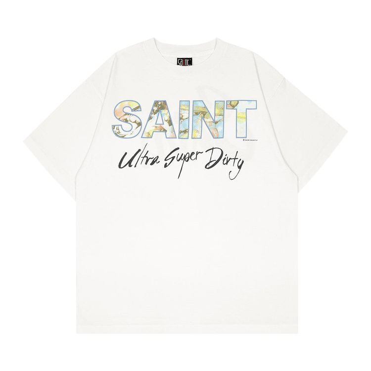 SAINT Mxxxxxx Short Sleeve Super Dirty Tee White