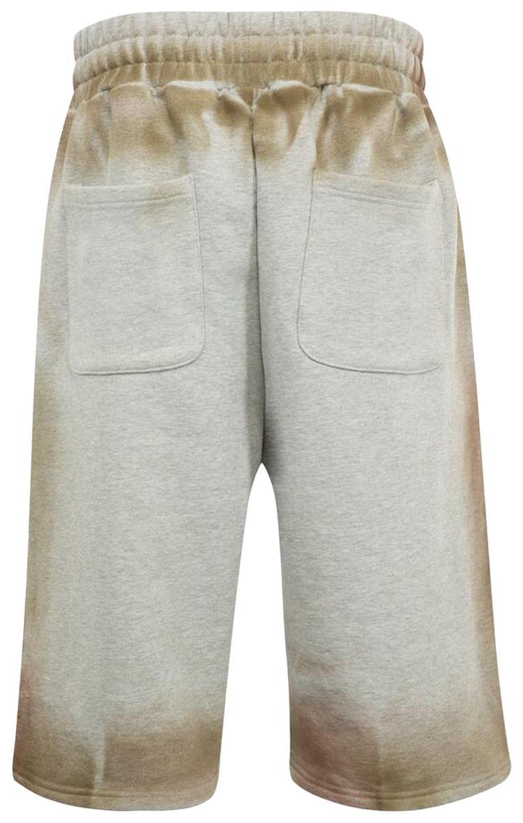 Who Decides War Signature Mechanic Sweatshorts Vintage Grey
