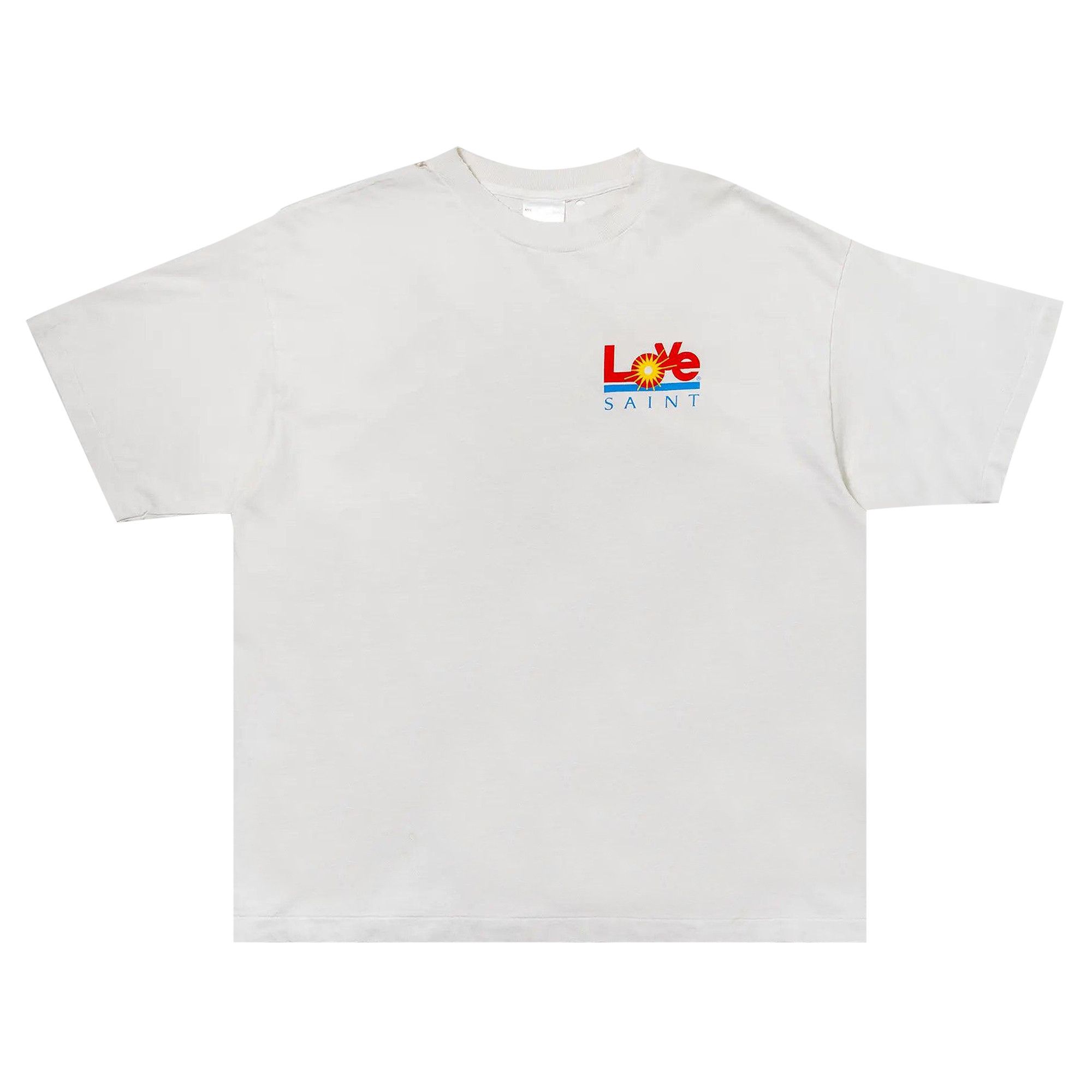 【SAINT MICHAEL】SS TEE / LOVE SM-HR8-0000-024 Buy SAINT Mxxxxxx Short-Sleeve Love Tee 'White' - SM HR8