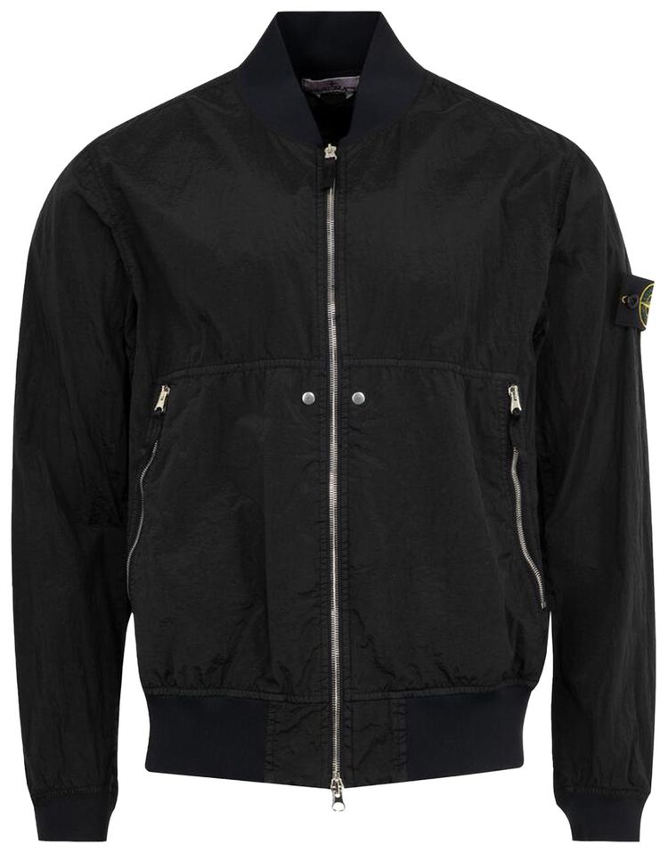 Stone Island Bomber Jacket Black