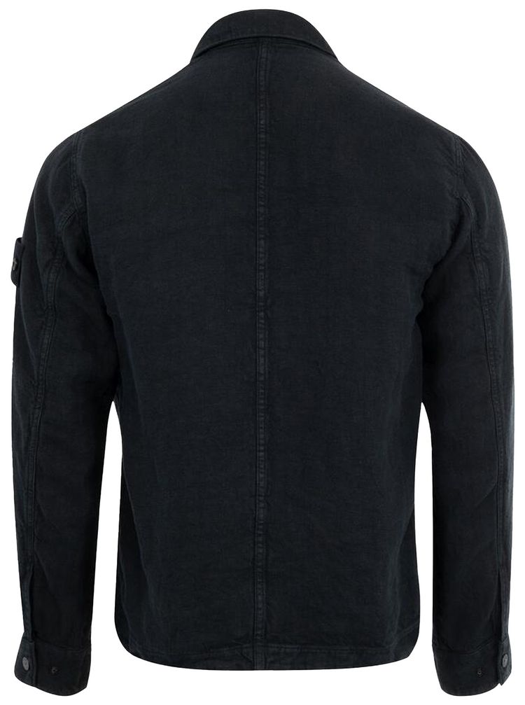 Stone Island Ghost Overshirt Navy Blue