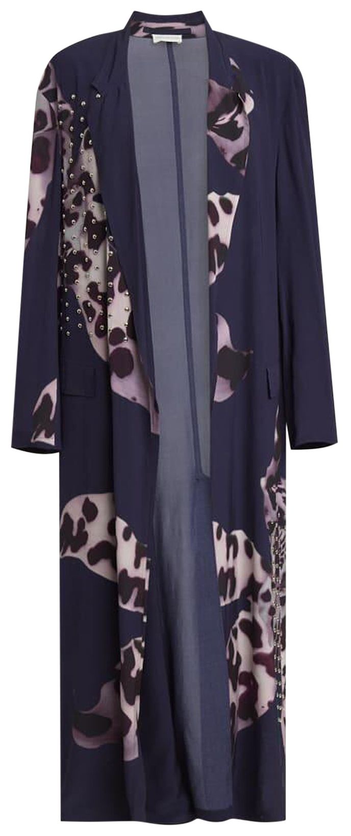 Dries Van Noten Rasti Coat Navy