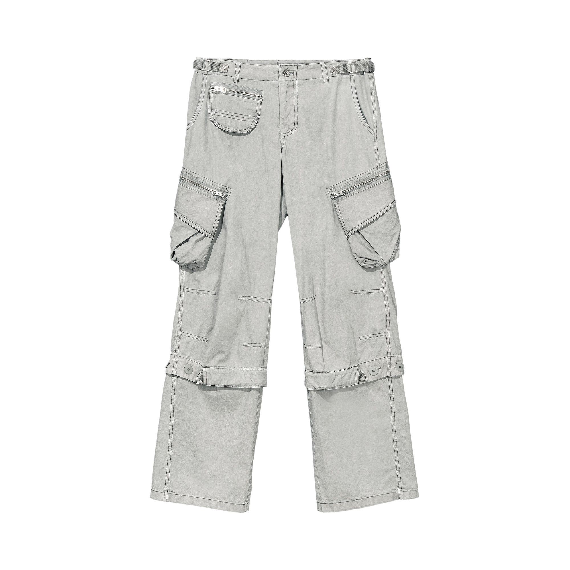 Buy Hyein Seo Convertible Pocket Pants 'Moon Grey' - SS25