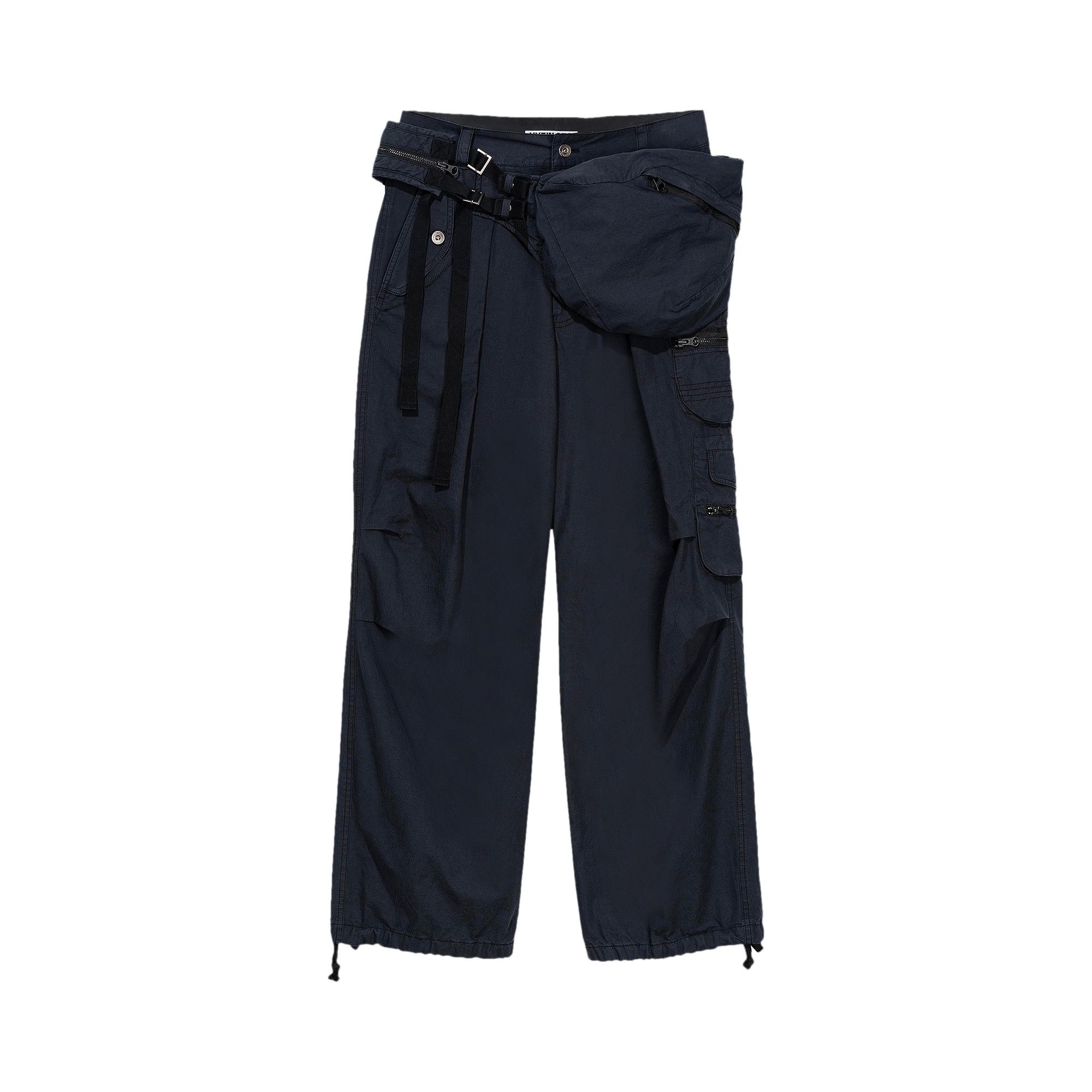 Buy Hyein Seo Waist Bag Pocket Pants 'Black' - SS25 PT4K