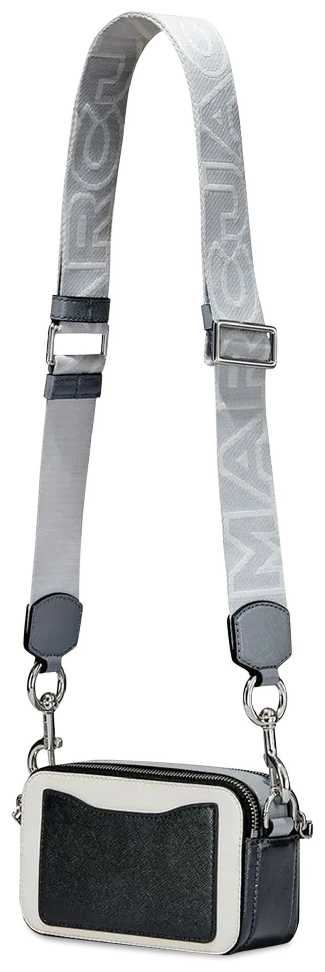 Marc Jacobs Snapshot Camera Bag WhiteBlackGrey