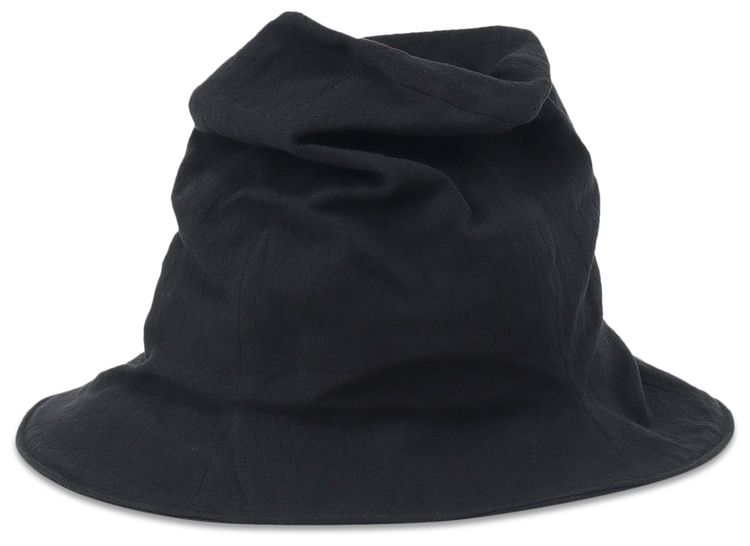 Yohji Yamamoto Tulip Hat Black