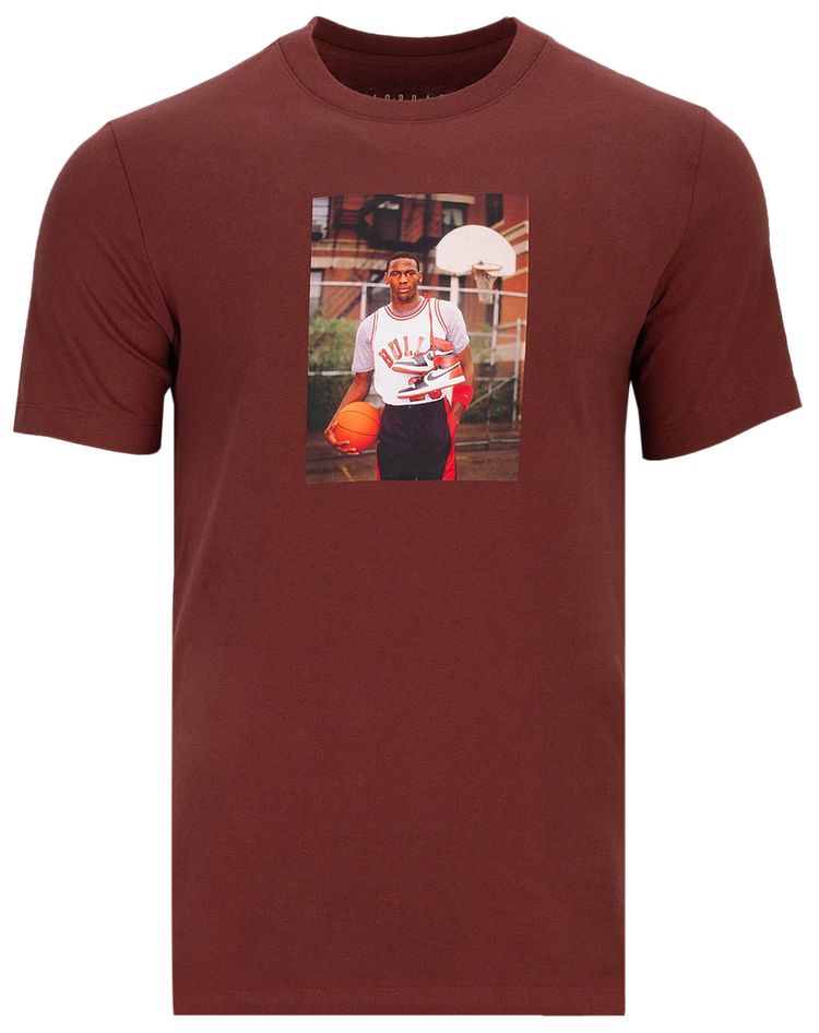 Air Jordan Photo T Shirt Dark PonyBlack