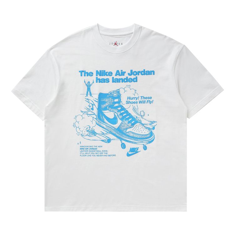 Air Jordan Jordan Oversized Graphic T Shirt White