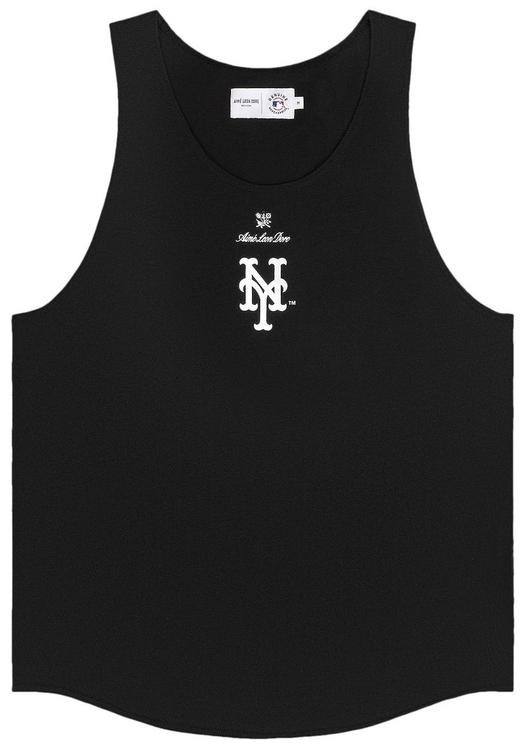 Aime Leon Dore x New York Mets Jersey Tank Top Jet Black