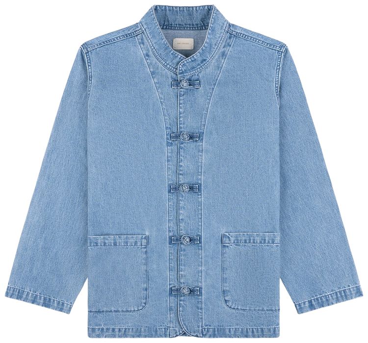 Aime Leon Dore Denim Collarband Jacket Light Wash