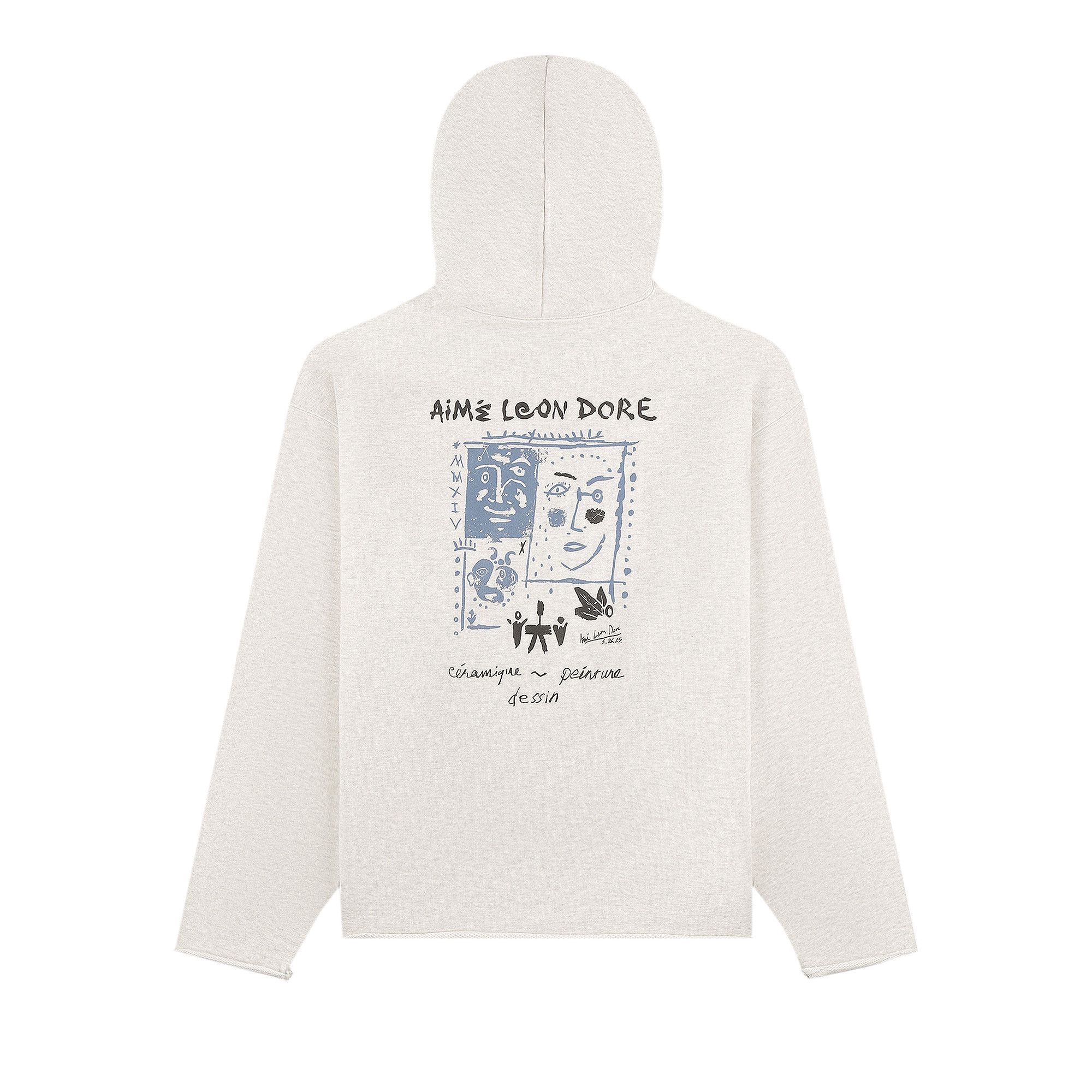 Buy Aimé Leon Dore Gallery Hoodie 'Oatmeal' - SS25CH010 OATM | GOAT
