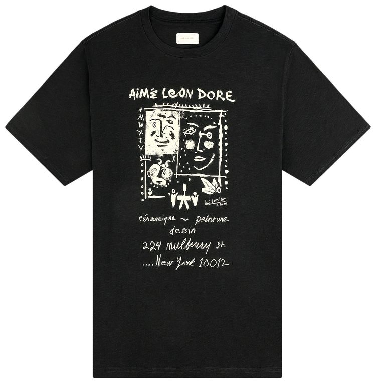 Aime Leon Dore Gallery Tee Vintage Black