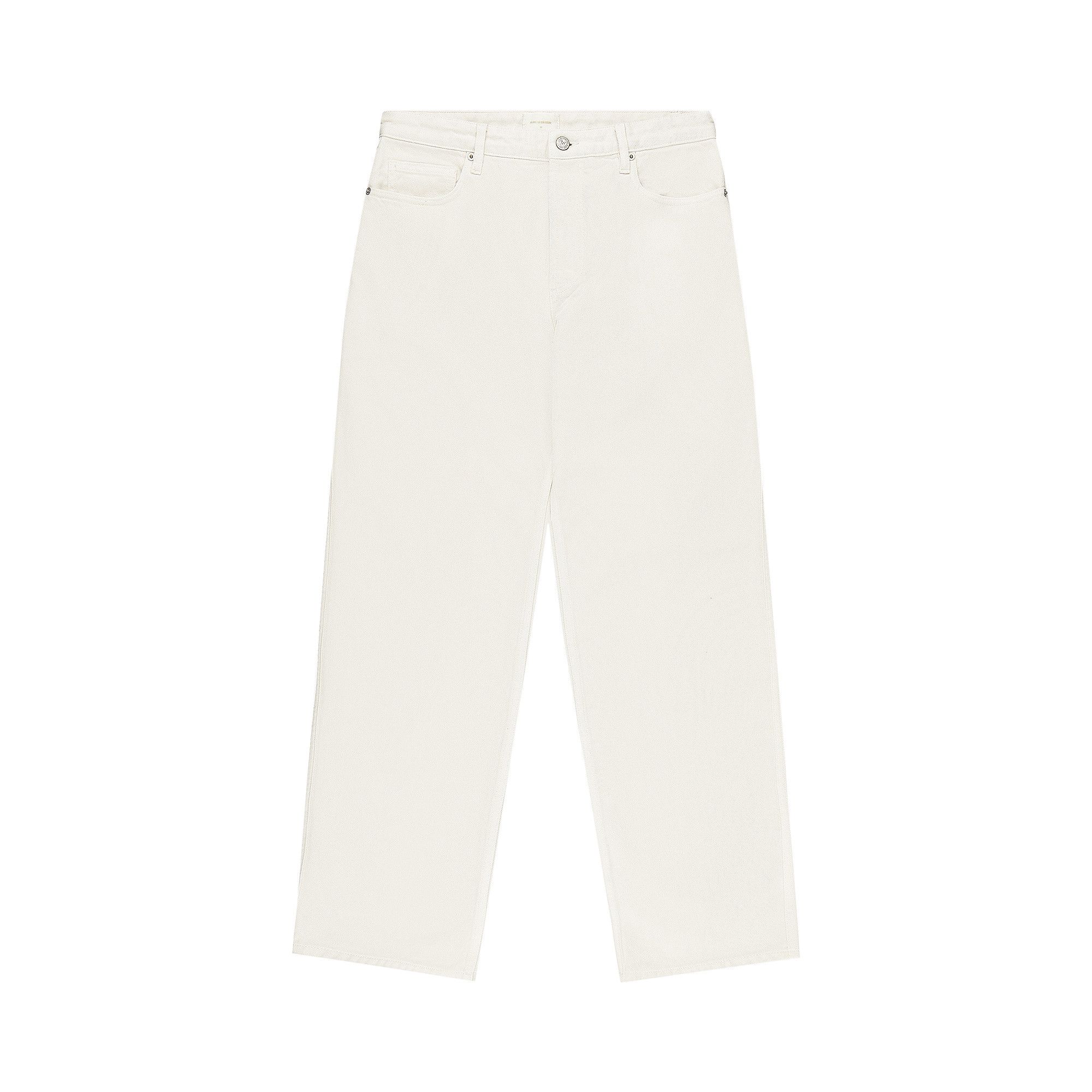 Buy Aimé Leon Dore Garment Dyed Relaxed Fit Denim 'Bright White