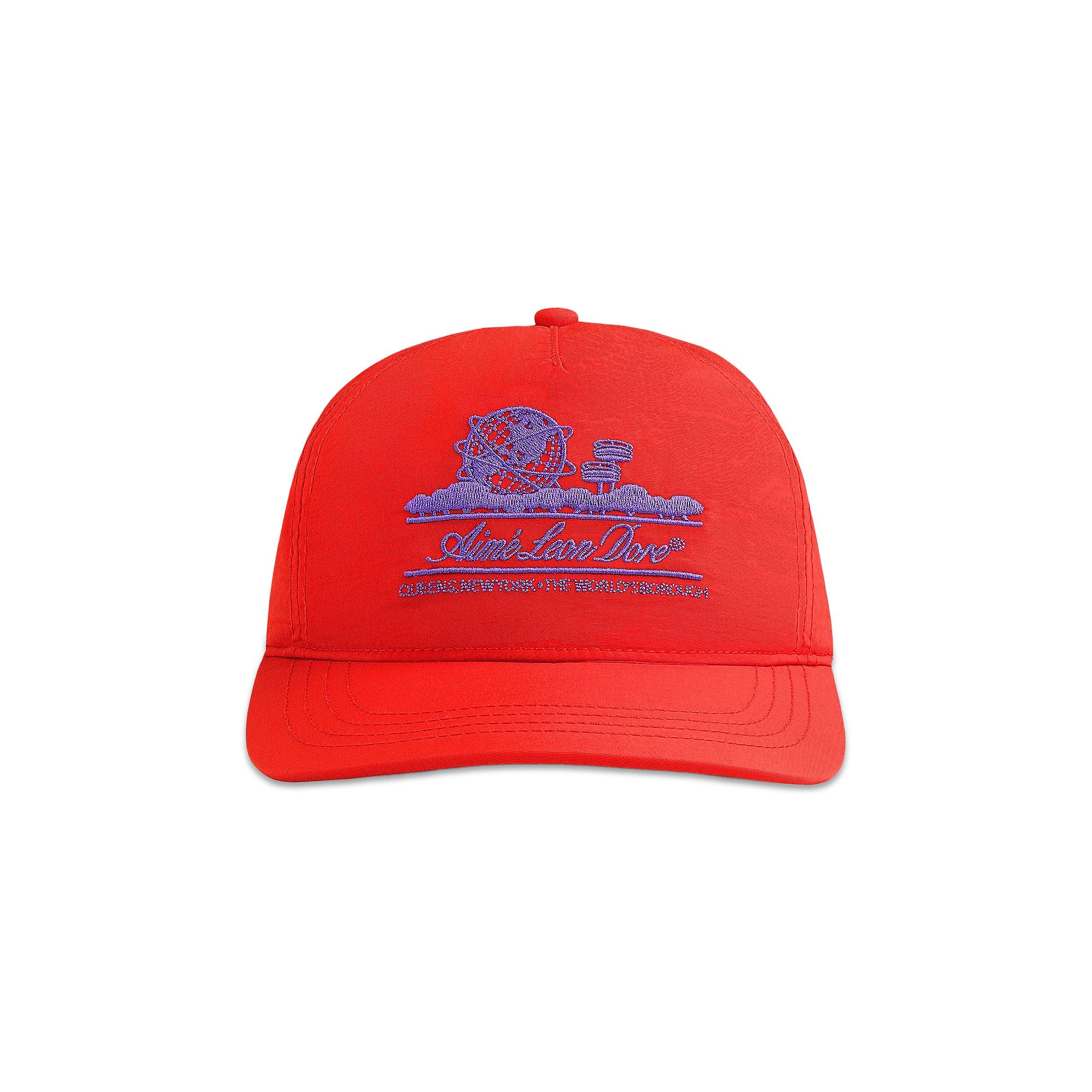 Buy Aimé Leon Dore Nylon Unisphere Hat 'Red' - SS25AH068 RED