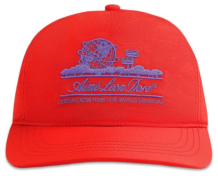 Aime Leon Dore Nylon Unisphere Hat Red