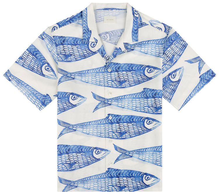 Aime Leon Dore Sardella Camp Shirt Sardines