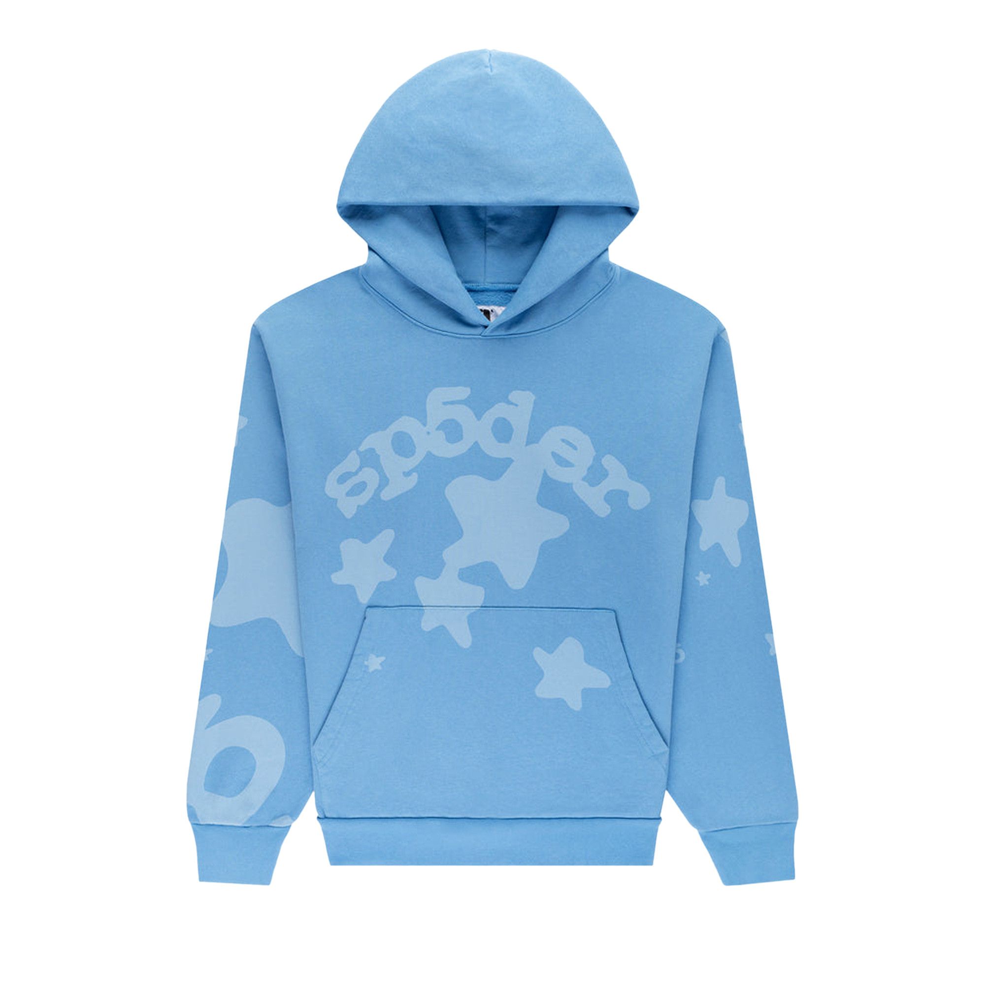 Buy Sp5der Beluga V2 Hoodie 'Dusty Blue' - ST023SS25DSG | GOAT