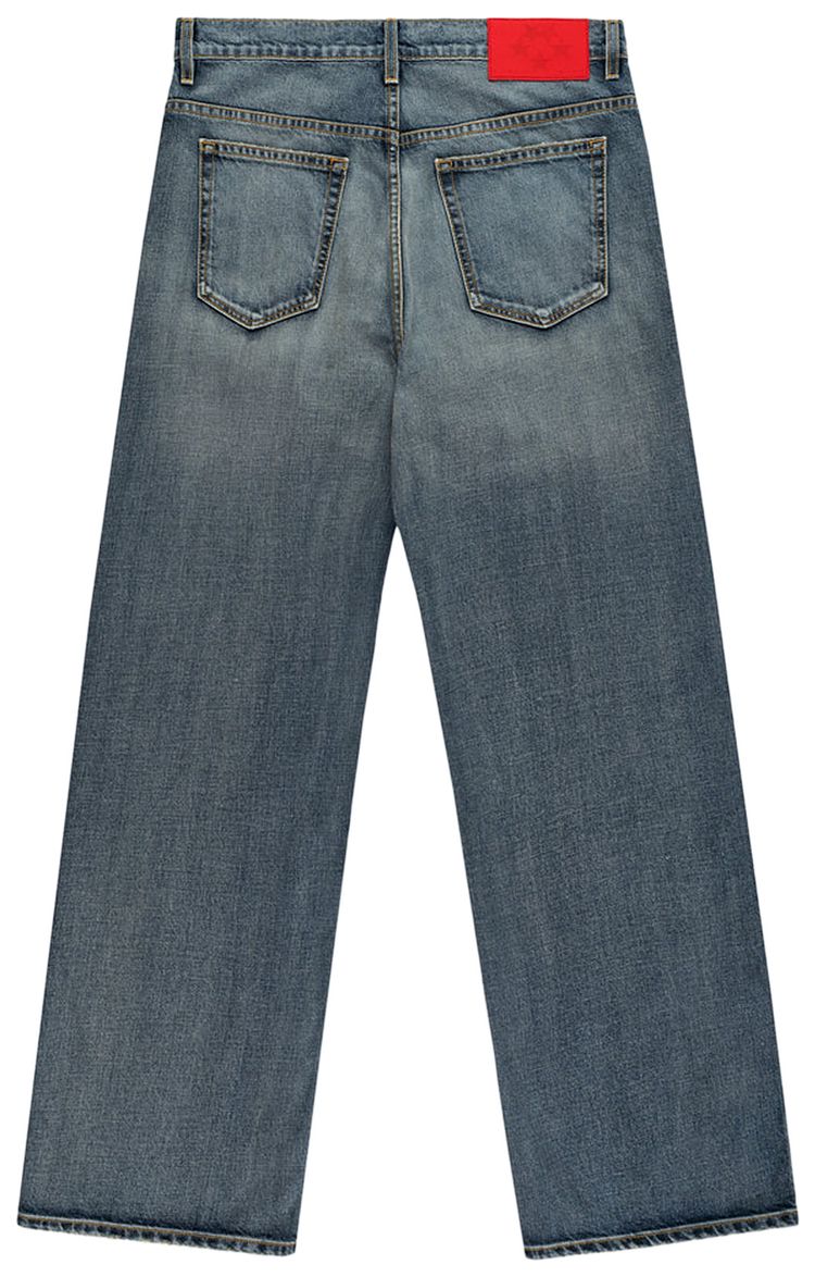 Sp5der Denim Work Pant Light Blue Wash