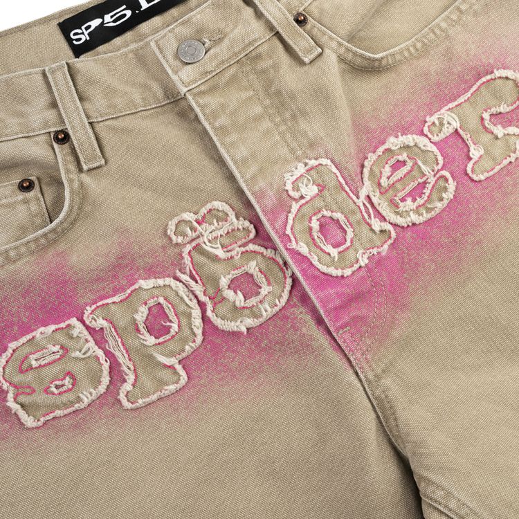 Sp5der Canvas Work Pant Tan