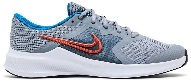 Nike Downshifter 11 GS Particle Grey Orange
