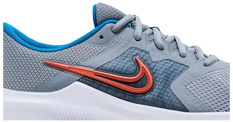 Nike Downshifter 11 GS Particle Grey Orange