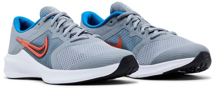 Nike Downshifter 11 GS Particle Grey Orange