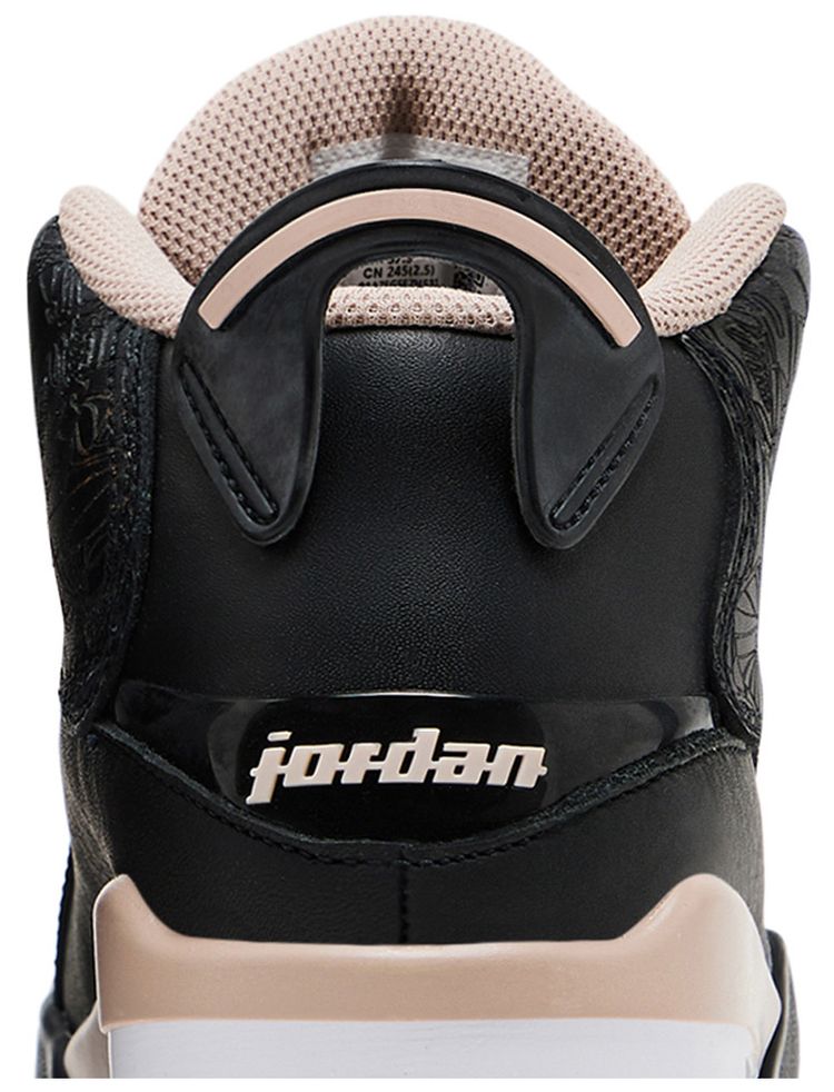 Air Jordan Dub Zero GS Black Fossil Stone