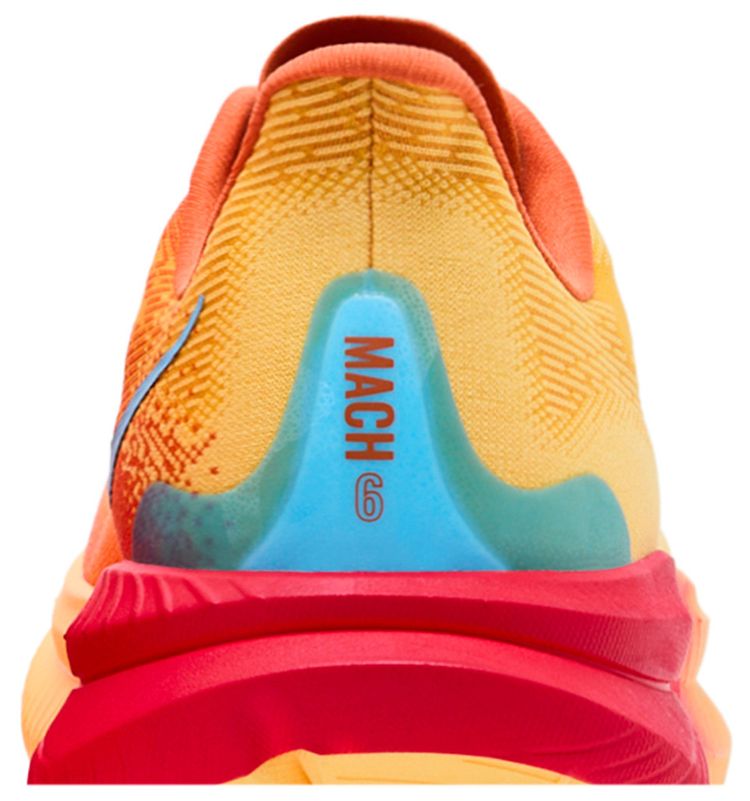 HOKA Mach 6 Poppy Squash