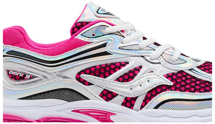 Saucony ProGrid Omni 9 Big Kid Fuchsia Iridescent