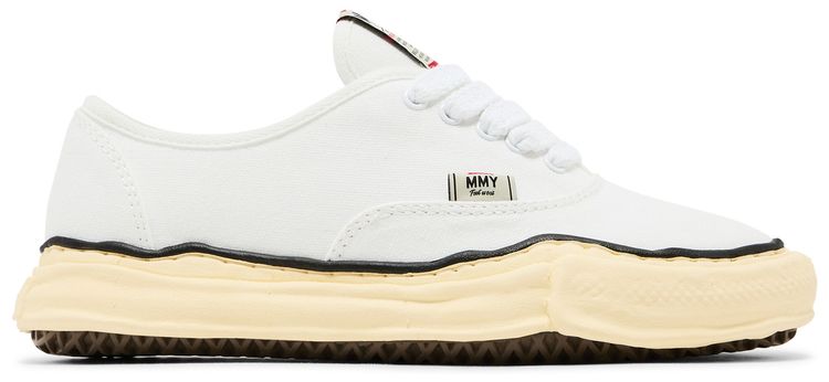 Maison Mihara Yasuhiro Baker OG Sole Vintage Canvas Low White