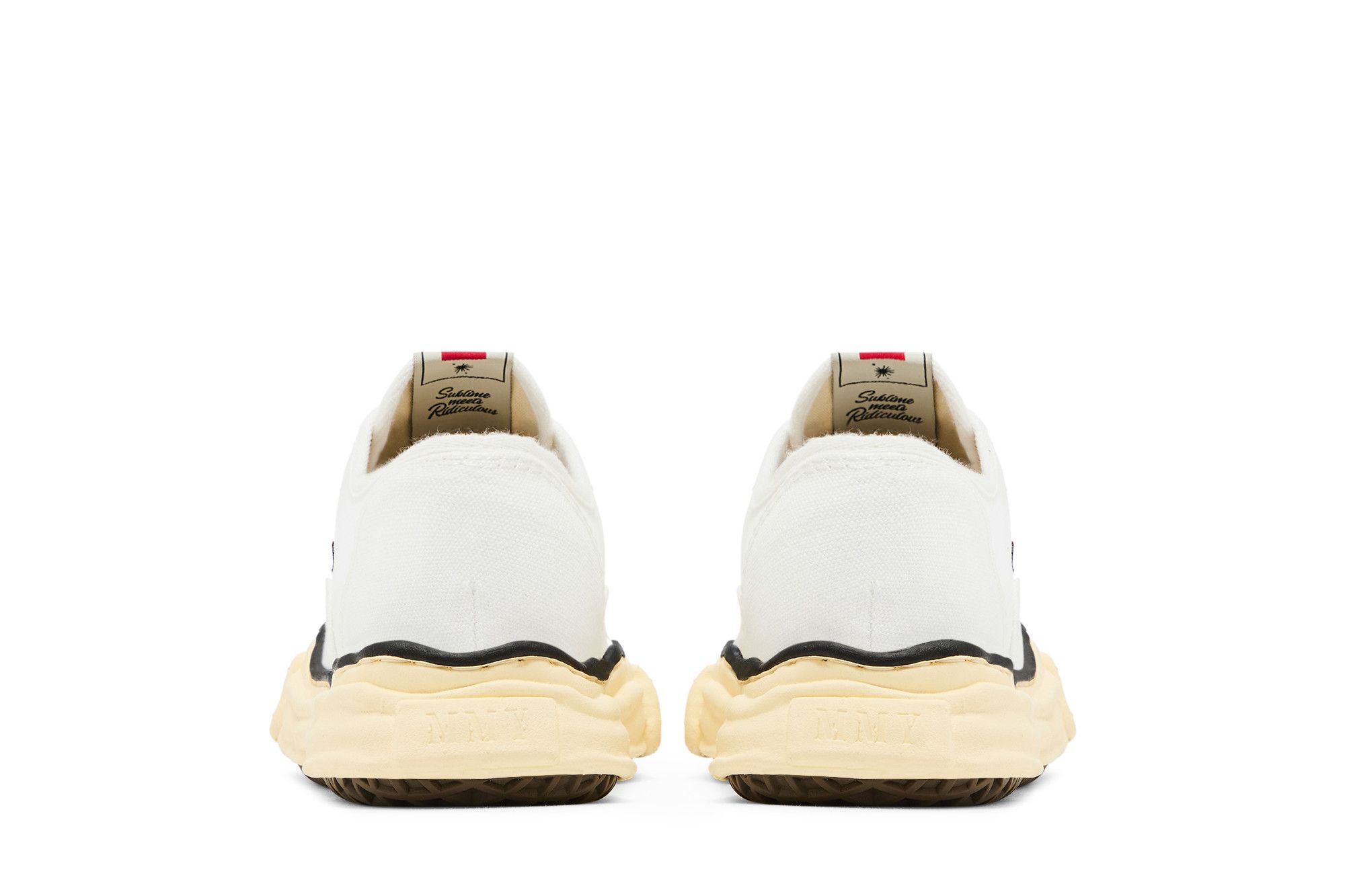 MIHARA YASUHIRO｜SNEAKERS (A09FW735 WHITE) Maison MIHARA YASUHIRO BAKER Vintage-Like OG Sole Canvas Low