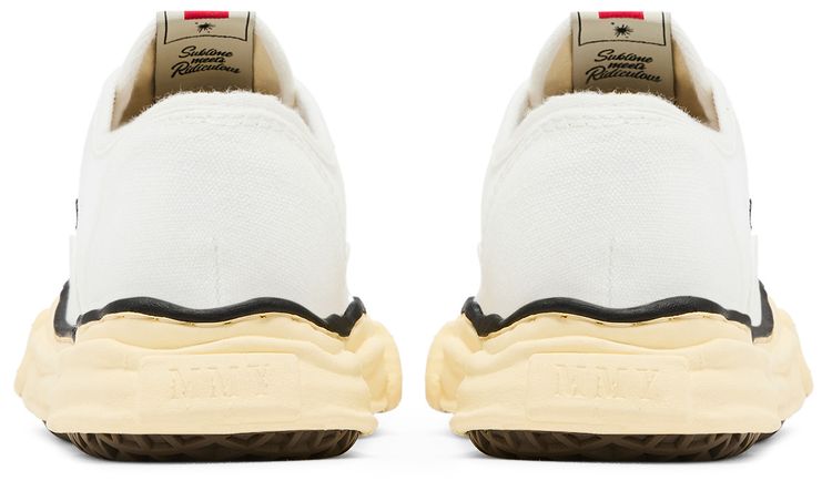 Maison Mihara Yasuhiro Baker OG Sole Vintage Canvas Low White
