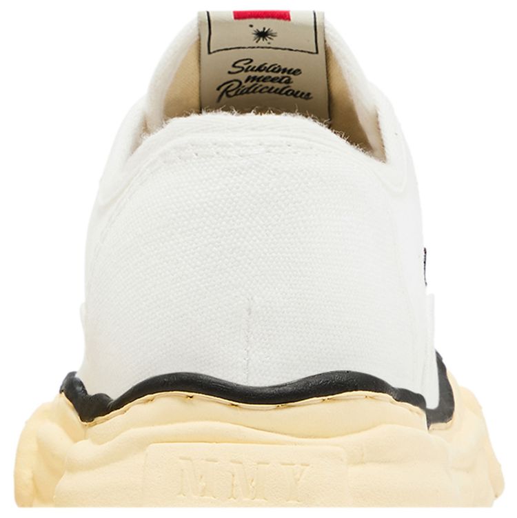 Maison Mihara Yasuhiro Baker OG Sole Vintage Canvas Low White
