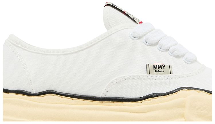 Maison Mihara Yasuhiro Baker OG Sole Vintage Canvas Low White