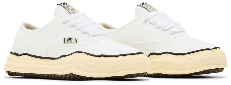 Maison Mihara Yasuhiro Baker OG Sole Vintage Canvas Low White