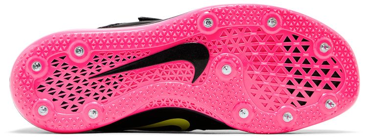 Nike High Jump Elite Anthracite Light Lemon Pink 2024