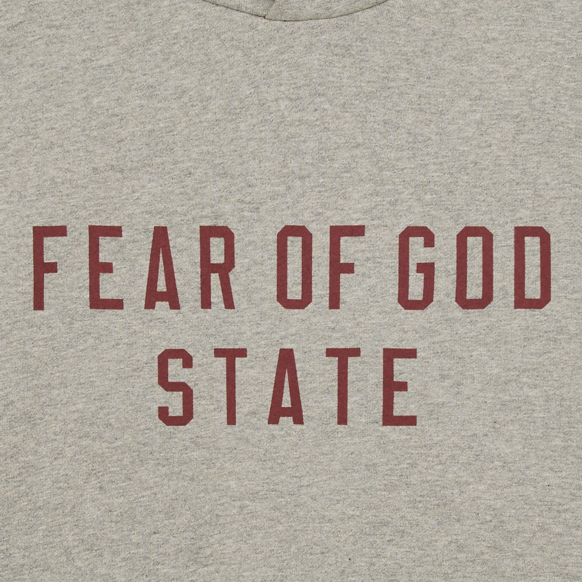 Buy Fear of God Essentials Fleece Hoodie 'Dark Heather