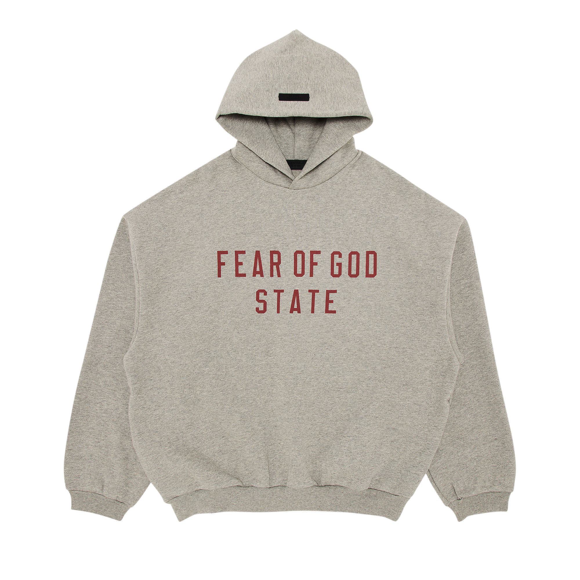 Fleece Crewneck - Black | ESSENTIALS | Fear of God