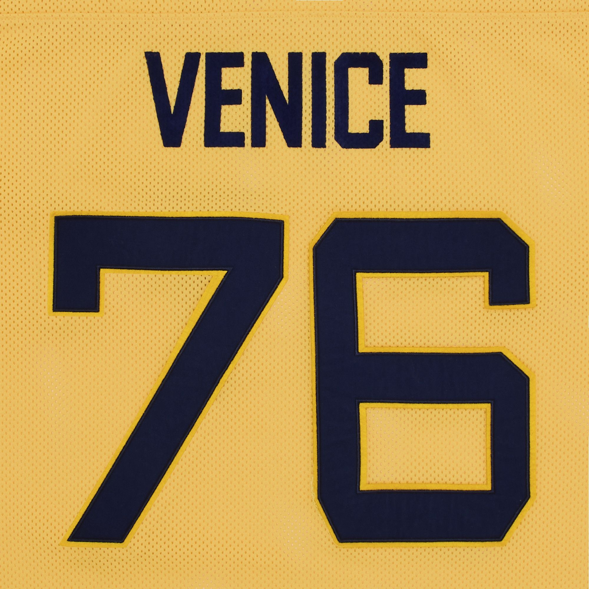 Buy ERL Venice 76 Football Top 'Yellow' - ERL10T014 YELL | GOAT