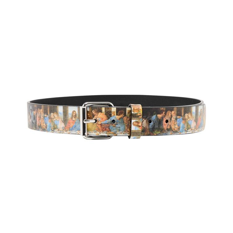 Buy Supreme Last Supper Leather Belt  